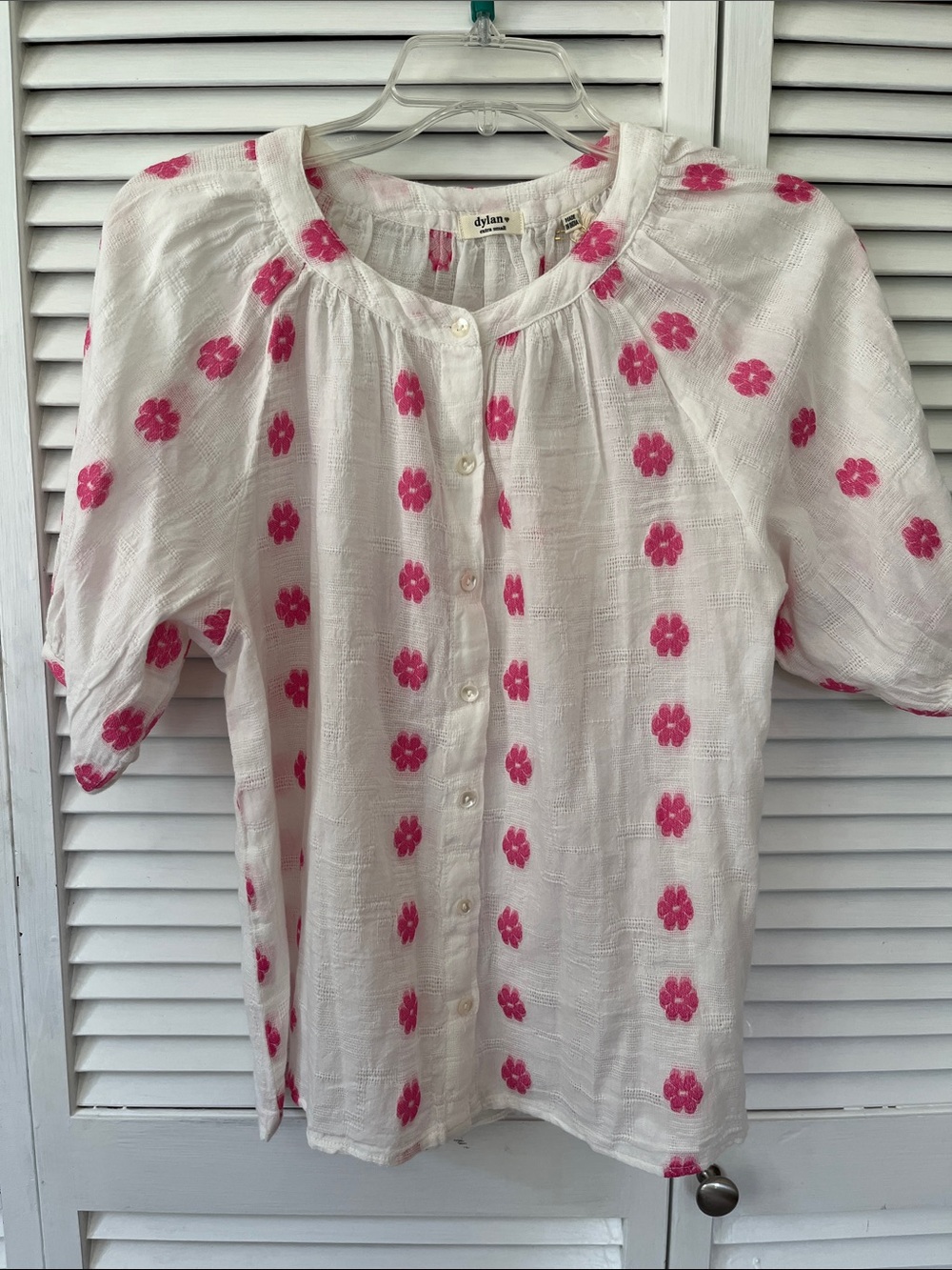 Dylan Floral Embroidered Linen